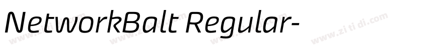 NetworkBalt Regular字体转换 NetworkBalt Regular字体转换